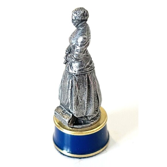 Franklin Mint Civil War Chess Queen Piece Clara Barton Replacement Vintage - Picture 4 of 6